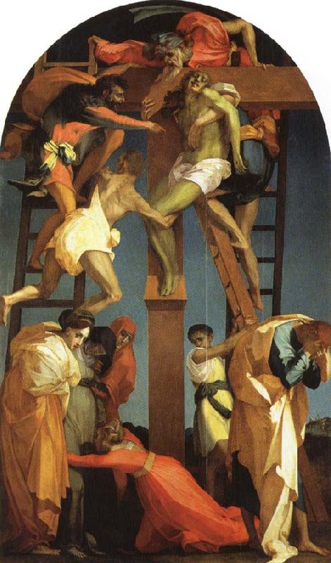 Rosso Fiorentino Deposition Sweden oil painting art